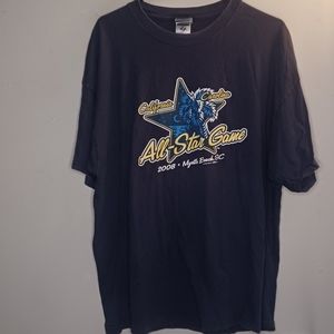 VINTAGE 2008 California x Carolina All Star Game T Shirt Size XXL